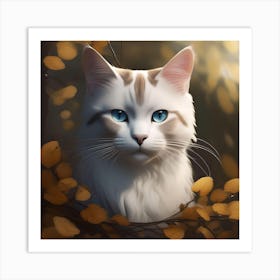 RARE PALLASAS CAT Art Print