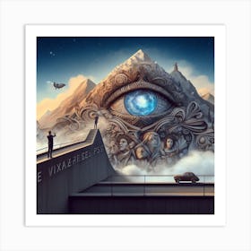 Eye Of The Gods Art Print