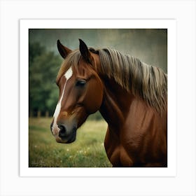 Default Horse Love Art Print 3 Art Print