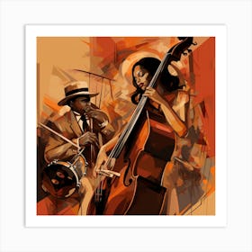 Jazz Lovers Art Print