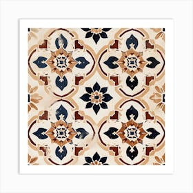 Arabic Ceiling Pattern Art Print