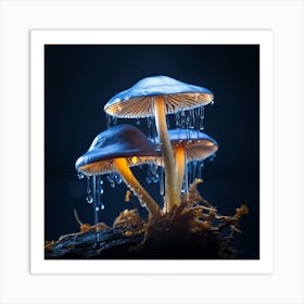  Dramatic mushroom 4 Art Print