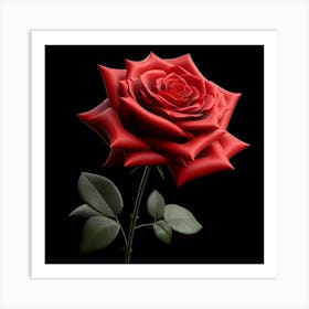 Red Rose 1 Art Print