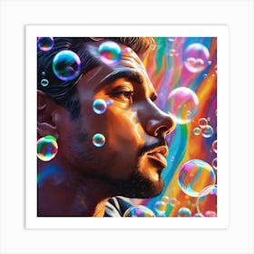 Bubbles 4 Art Print