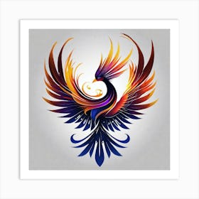 Phoenix Bird 5 Art Print