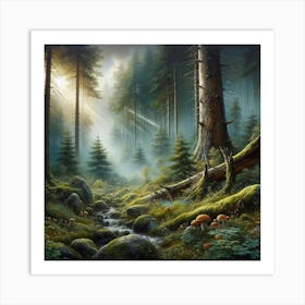 'The Forest' Art Print