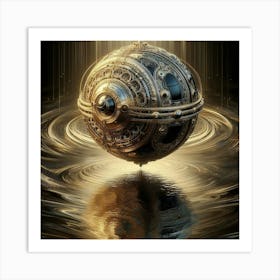 Sphere Of Light Art Print