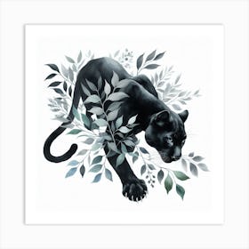 Black Panther Art Print