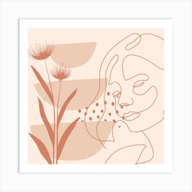 Floral Aesthetic (11) Art Print