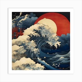 Great Wave Off Kanagawa Art Print