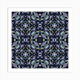 Tartan plaid pattern with texture and wedding color 3 Art Print