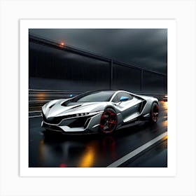 Honda Nsx Wallpaper Art Print