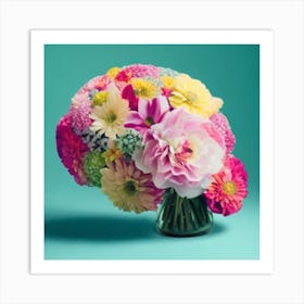 Bouquet Of Flowers Art Print