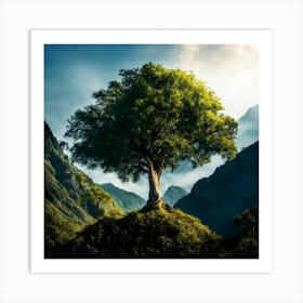 Lone Tree Art Print