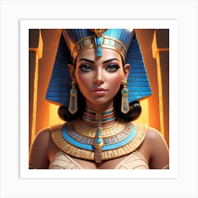 Cleopatra Portrait Artwork 16 Art Print