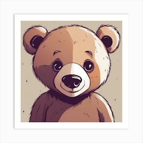 Teddy Bear 2 Art Print