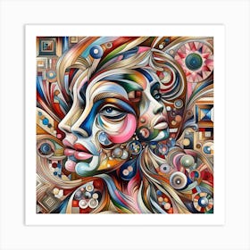 Abstract Painting 20 Art Print