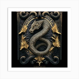 Serpents Art Print