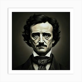 Edgar Allan Poe Art Print