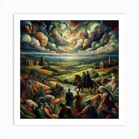 Birth Of Christ Art Print