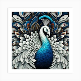 Peacock 1 Art Print