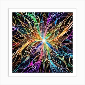 Abstract Fractal Image 12 Art Print