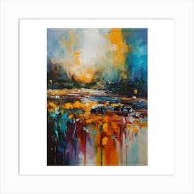 Abstract Painting 23 Art Print