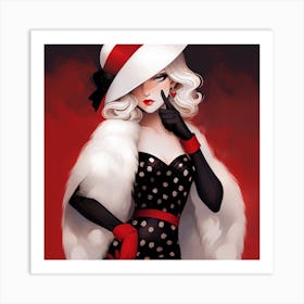 Fancy Hat Fair Art Print