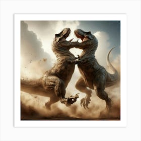 Jurassic World Art Print