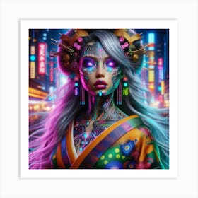 Asian Girl 9 Art Print