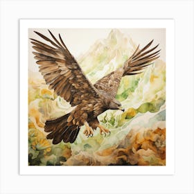 Eagle In Flight 8 Art Print