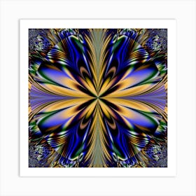 Artwork Fractal Allegory Art 2 Art Print