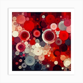 Summer Red wine Art Print