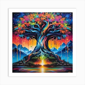 Tree Of Life 187 Art Print