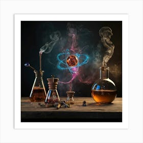 Chemistry Lab Art Print