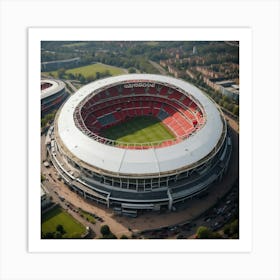 Emirates Stadium Art Print