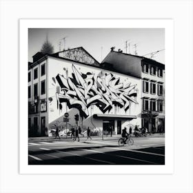 Graffiti Wall Art Print