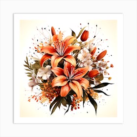 Petals In Harmony Art Print