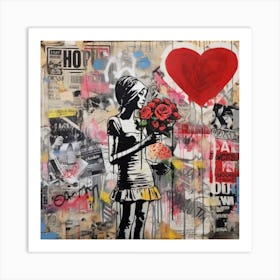 Laz 100 1 Urban Romance 4 Art Print