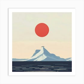 Arctic Sunrise Art Print