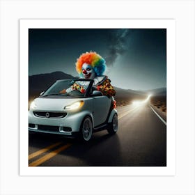 Clown Car 2 Art Print