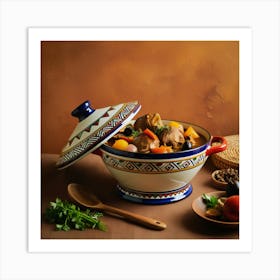 Mediterranean Cuisine Art Print