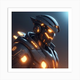 Futuristic Art Art Print