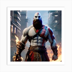 God Of War 3 Art Print