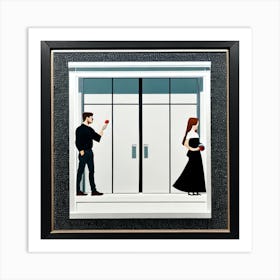 'The Couple' 1 Art Print