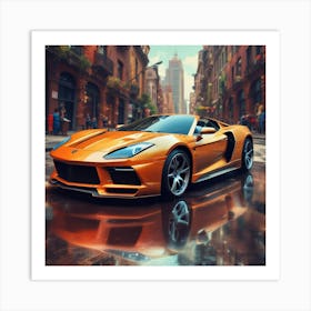 Lamborghini 244 Art Print