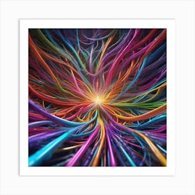 Abstract Fractal Fractal Art Print