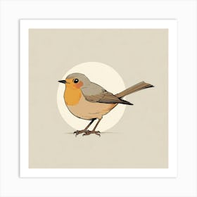 Robin 37 Art Print