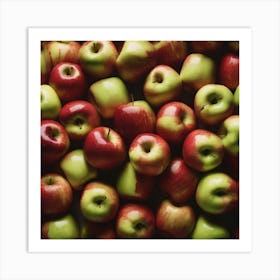 Red And Green Apples 1 Art Print