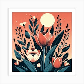 Tulips 4 Art Print